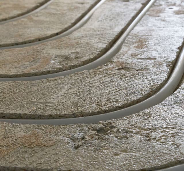 Installatie van vloerverwarming